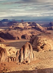 Sunrise Monument Valley, UT Original Photo by Jim Guthrie Signed Matted Framed!