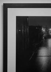 Fine Art Photo- Framed Signed Tyco Lewis- Grotten – Rainy Street at Night 2000