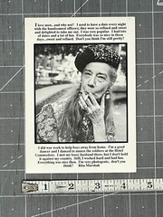 Lee Wexler Art Show Announcement Card 1991 OK Harris Gallery