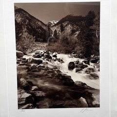 Gary Adler Signed Photo The Cascades Mt Princeton Colorado Hidden Figure 5/150