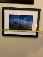 Robert K. Dori Night Horizon Dwellers 2011 Abstract Photo Print 13X10 Framed