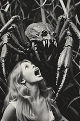 24 ~ 4X6 Glossy HORROR Fine Art ‘ Spider Crab ‘ Photo FANTASY Set ! 3413728