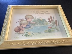 Precious Moments Spiritual Picture in Plastic Frame Psalm 104:31