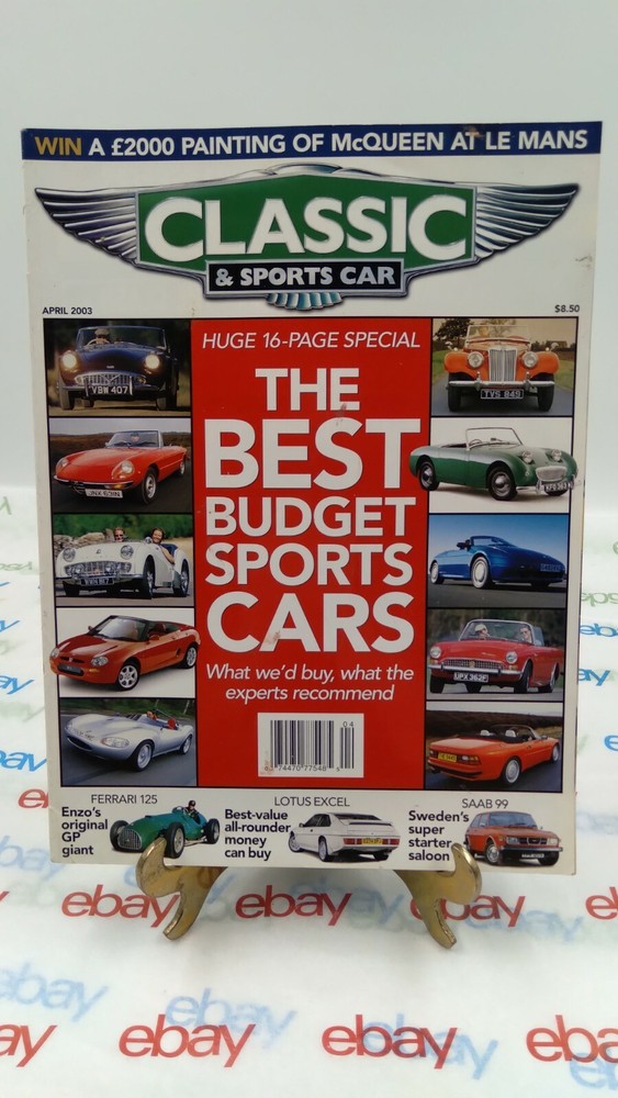 Classic And Sportscar Magazine APRIL 2003