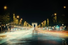 Fine Art Photography – 4×6, 8×12, or 13×19 – Paris, France Street Champs-Élysées