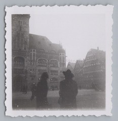 Stuttgart – Market Square Building Before Destruction – Old Photo 1940s