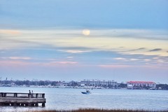 «Moon River» Scenic Wall Art & Prints