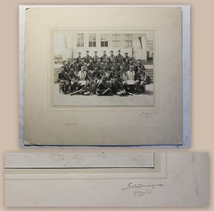 Vintage Photograph Soldiers Military K.L. Sobehrad Pilsen Czech Republic around 1890 K&K XZ