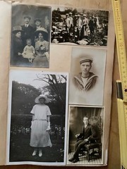 Vintage B/W Photo Binder From England 1900 Photography London Great Britain Original