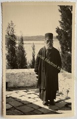 orig. Photo postcard Corfu Greece priest clergyman 1940 Greece