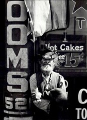 1972 1936 Ansel Adams Merced California Early Hobo Homeless Art Photo