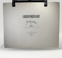 Vintage Art San Francisco Golden Gate & Oakland Bay Bridge 21.5×17.5 John Wagner