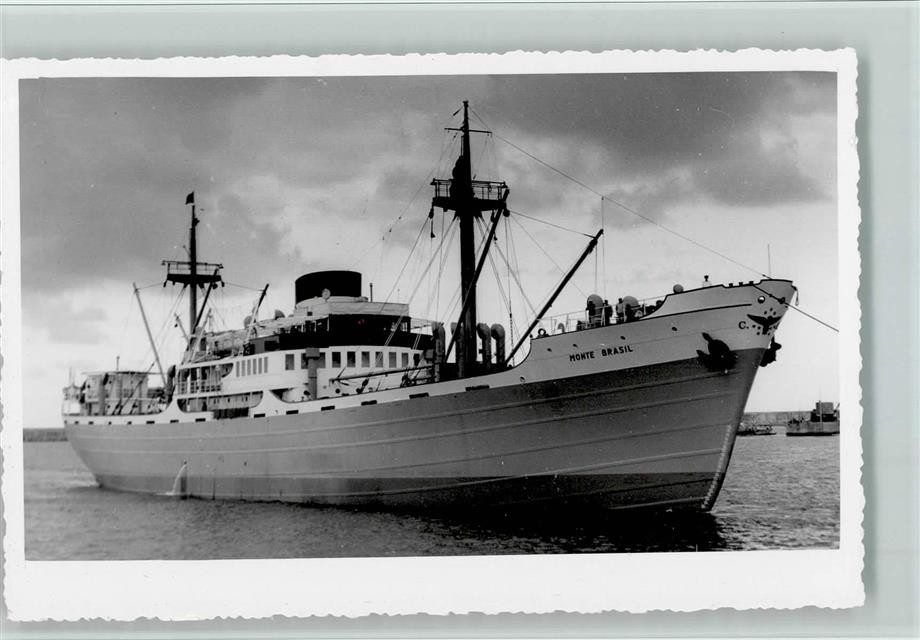 13066825-Monte Brasil, good condition merchant ship