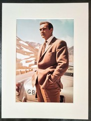 Sean Connery – James Bond 007 – Gold Finger «In the Mountains» Motif – Photo –