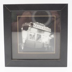 Framed Signed Pinhole Photograph Known Artist 6-1/2″x6-1/2″