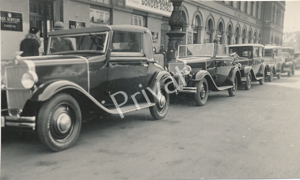 Photo Circa 1930 Building Wanderer Works Exhibition Cars Vehicles Munich L1.11