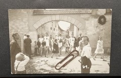 Photo portrait Ansbach Franconia Bavaria athlete gymnast view parade parade goal