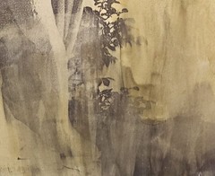 Denyseus Versailles Large Emulsion Transfer Vtg Wood Frame 48×36 Suzanne Lee 80s
