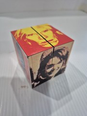 ANDY WARHOL Photo Picture Cube Magic Puzzle D4