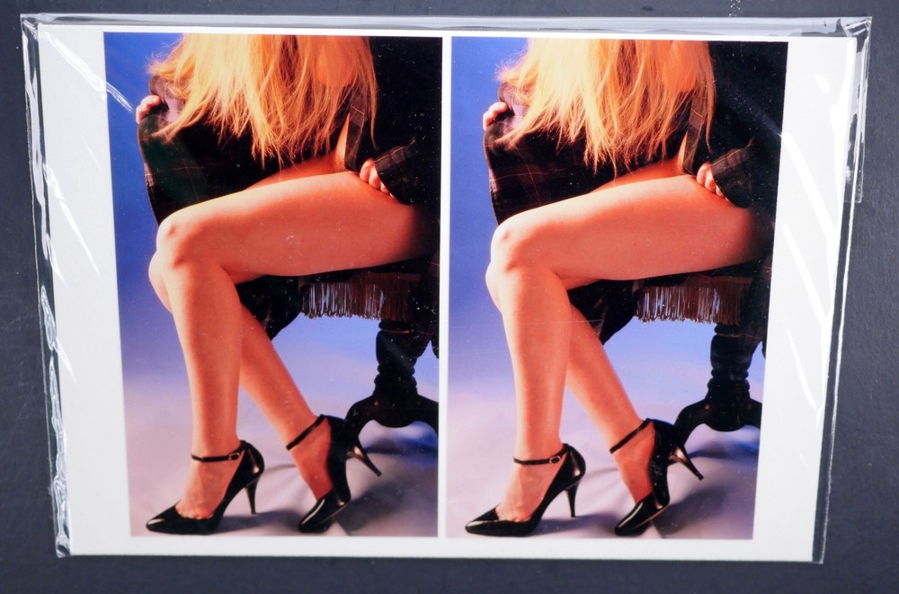Boris Starosta 3D Stereoview – Betty 4106 – nude model signed 2001 #360