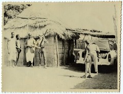 Africa Hunting Scene – Old Photo Year 1950 60