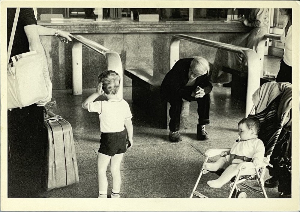 Lifecycle Rome Train Station 1978 Art Print Card Photo By David Brickman 4×6”