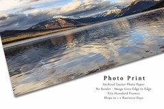 Lake McDonald Photography Print: Montana Glacier National Park Landscape Photo