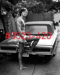 VINTAGE MALE PORTRAIT #0523-420 -SURFERS SERIES -free shipping USA