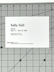 Sally Gall (b. 1956) Art Announcement Card 2008 – Crawl – 5” X 7”