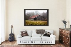 Rustic Barn Photography Print Country Picture Arkansas Photo Farmhouse Decor