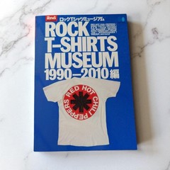 Rock T-Shirts Museum Book Blue Vintage Band Tee Collection JP