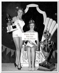 Miss Universe 1953-Christiane Martel from France Press Photos #1-12 (8″X10″)Rare