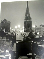 L. WHITNEY STANDISH PHOTOGRAPH of NEW ENGLAND CHURCH IN CITY ~ VINTAGE ORIGINAL