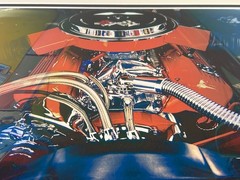 Framed Car Auto Fine Art Photographs Mercedes Jaguar Chevy Charles Abrams Signed
