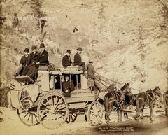 John C.H. Grabill photo, «The Deadwood Coach» South Dakota, 1889