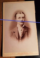 Alfons Ladner? as a man with a beard/CDV J. Laux Koblenz Bad Ems Metz