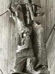 5 MCM Vintage Sculpture art B&W photos German Krefeld Erich Schmidt Hermann Ege