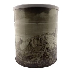 Vintage Ansel Adams ‘Winter Morning» Yosemite Valley Calif Hills Bros Coffee Can