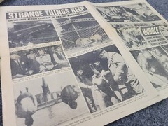 Original 1967 National Mirror Tabloid Newspaper Vintage Nude Model of the Week