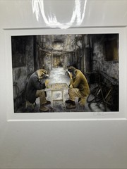 John Charbonneau Tinted Surreal Photograph Signed New Condition Chess Birds