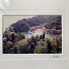 Original Photograph Print Keith Ruddick Capri Italy Signed with Mat 8 x 10 in