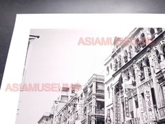 40’s Des Voeux Road Central Hong Kong British Colony Street Vintage Photo 香港老照片
