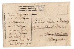 Foto AK 1905 Lydia Mohr Stuttgart Deutscher Versicherungs-Verein Familie B1 357