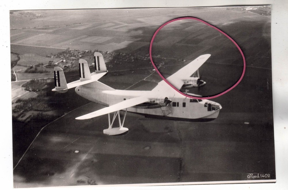 REPRO PHOTO PHOTO AIRCRAFT North Aviation North 1402 Noroît REPRO