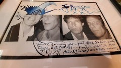 Peter Beard Unique Signed Gelatin Silver Print Mick Jagger Rolling Stones Photo