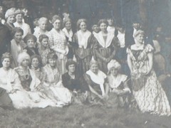 Orig.1910-20s Photograph Cambridge Celebration of Historical Monical’s Victorian