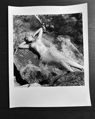 Beautiful Model by Bunny Yeager 1950s, 11×14 Silver Gelatin Print. Cheesecake