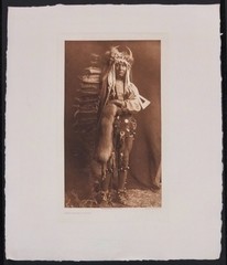 Edward S. Curtis «Iron Breast – Piegan» From Original 1900 Photogravure Negative