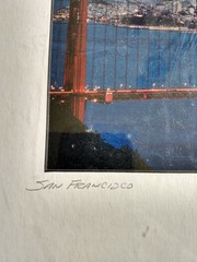 San Francisco Landscape Photos Scott Randle Signed New Sealed 8wx20″ California