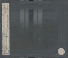 Panoramic View Of Chinon, Glass Plate Photo, Black & White, Positive 8.5×10 Cm
